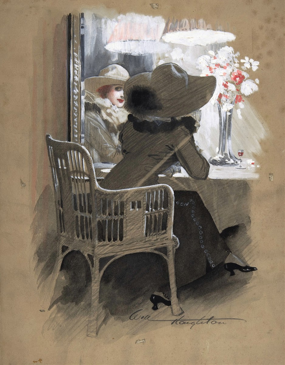 Portrait of a Woman Seated at a Table 1896