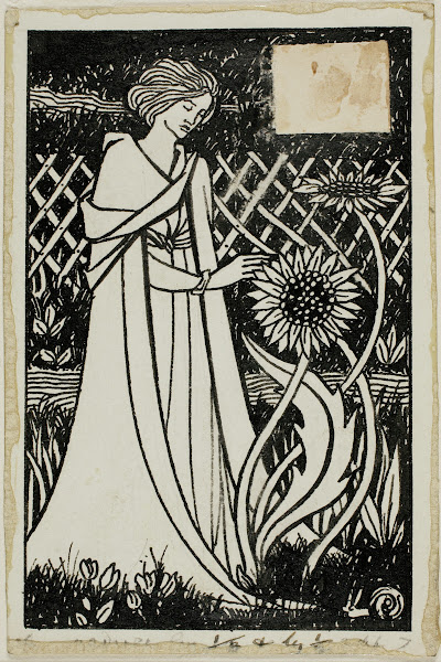 Woman with Sunflowers 1892 98