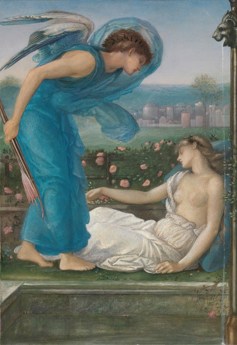 Cupid and Psyche ca 1870