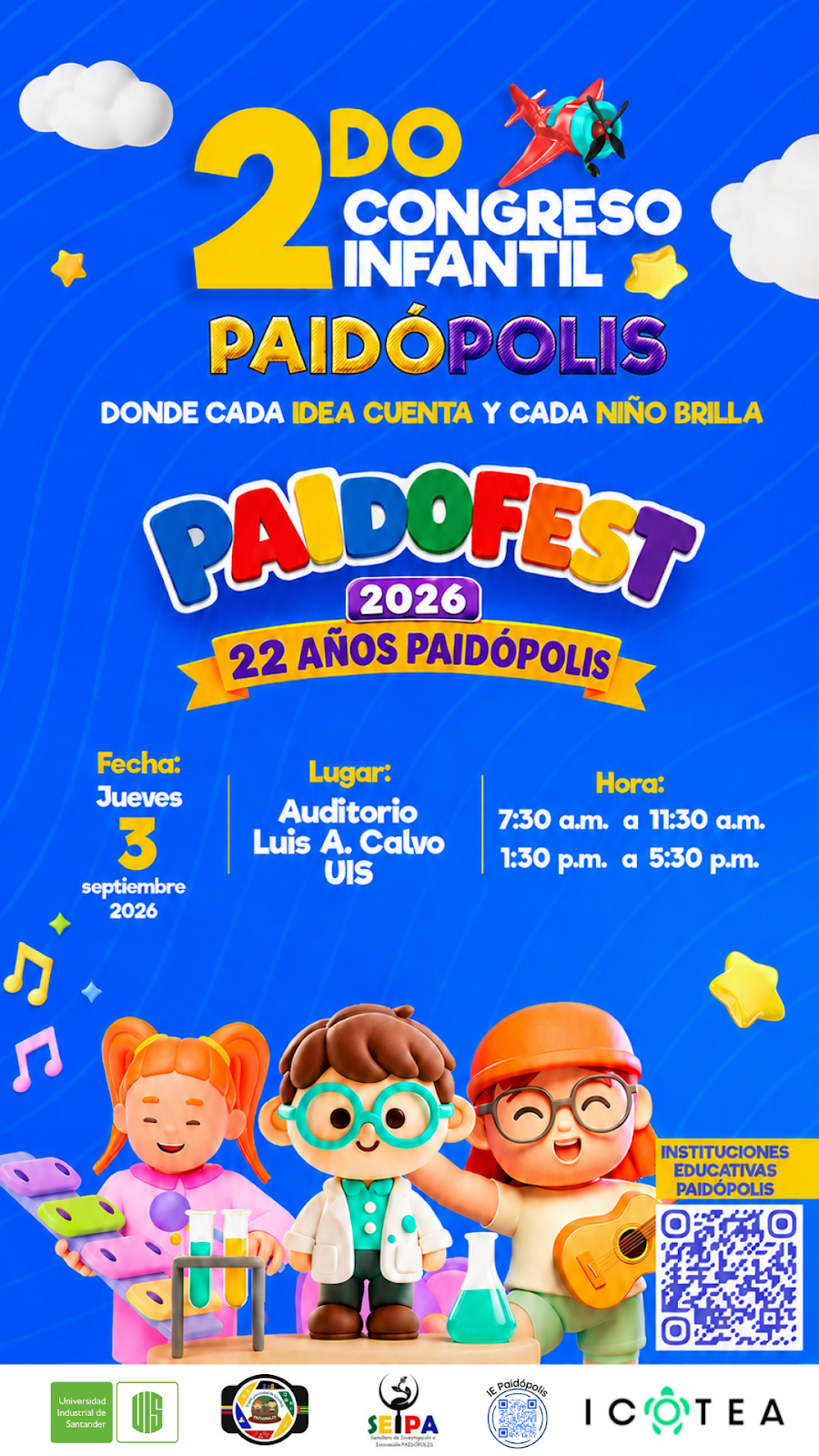 Invitación Congreso Paidofest 2026