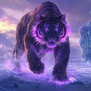Glowing Tiger Picture