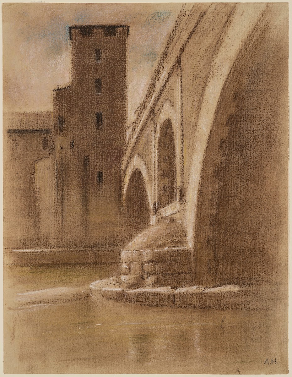 Die Ponte dei Quattro Capi in Rom 1910