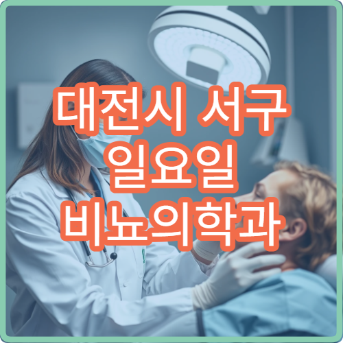 대전시 서구 일요일 비뇨의학과 진료 병원 배뇨 통증 진료