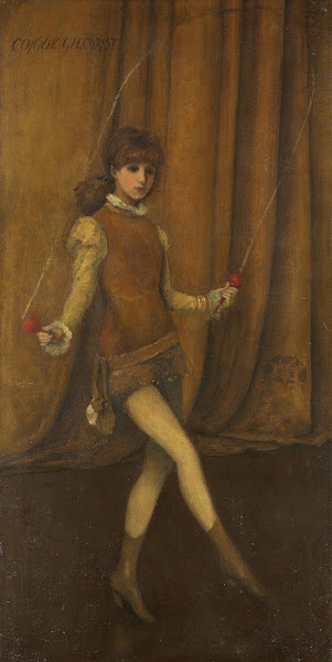 Harmony in Yellow and Gold The Gold GirlConnie Gilchrist ca 187677