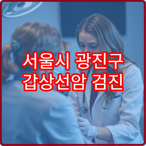 서울시 광진구 갑상선암 검진 병원과 초음파·정밀검사 정보