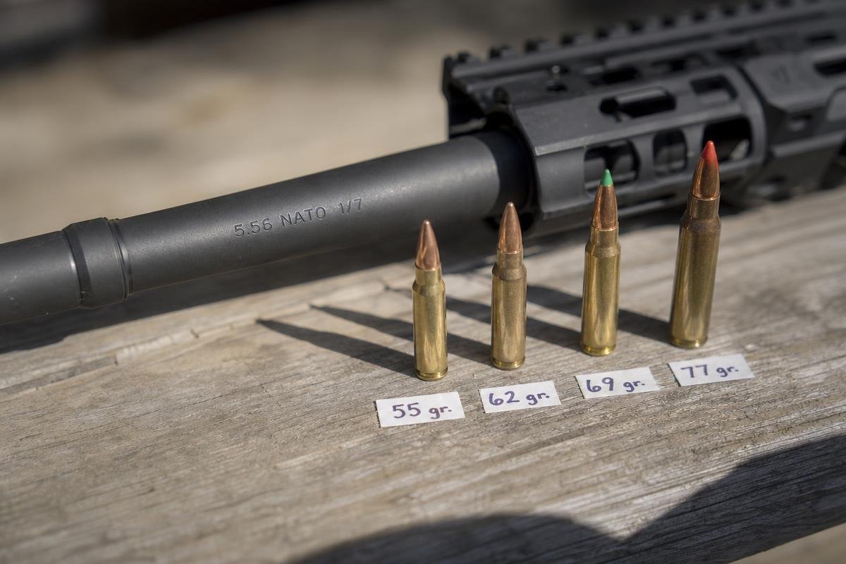 AR-15 1:7 twist barrel selection in Denison