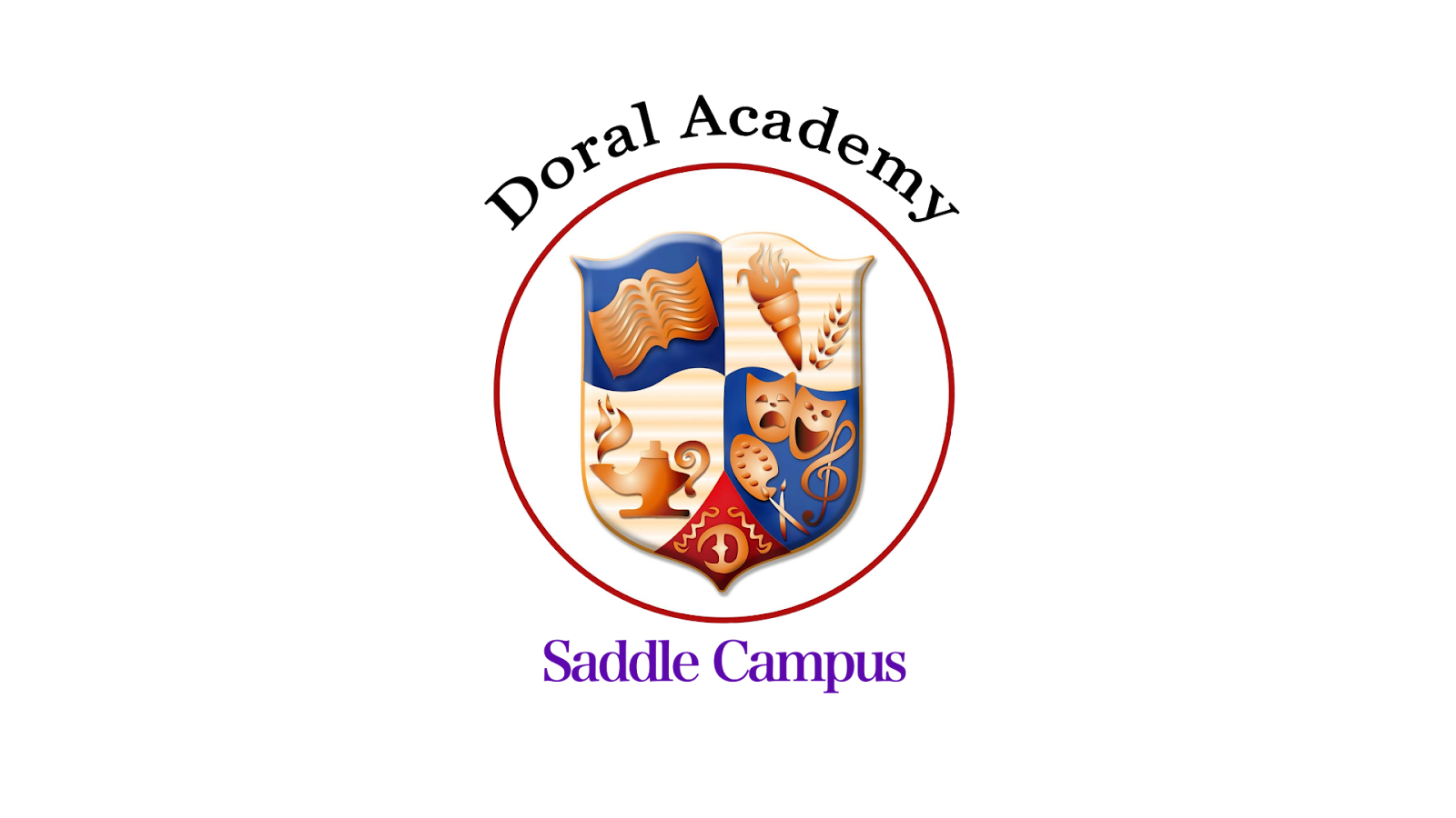 Doral Academy Saddle  Logo