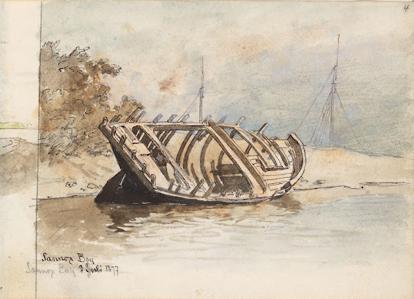 Fra Sannox Bay Arran 1877