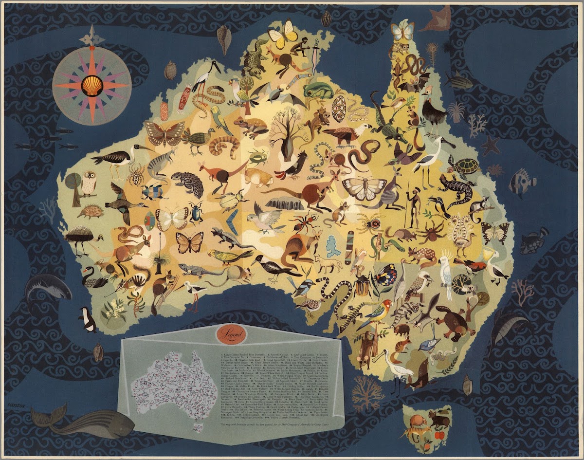 Australia  Decorative Animals 1940