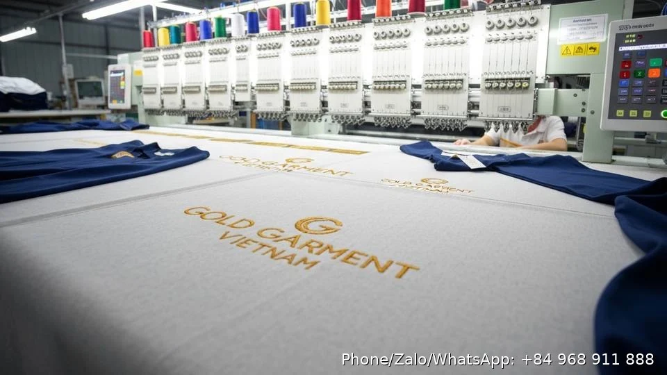 Apparel Printing - Gold Garment Vietnam