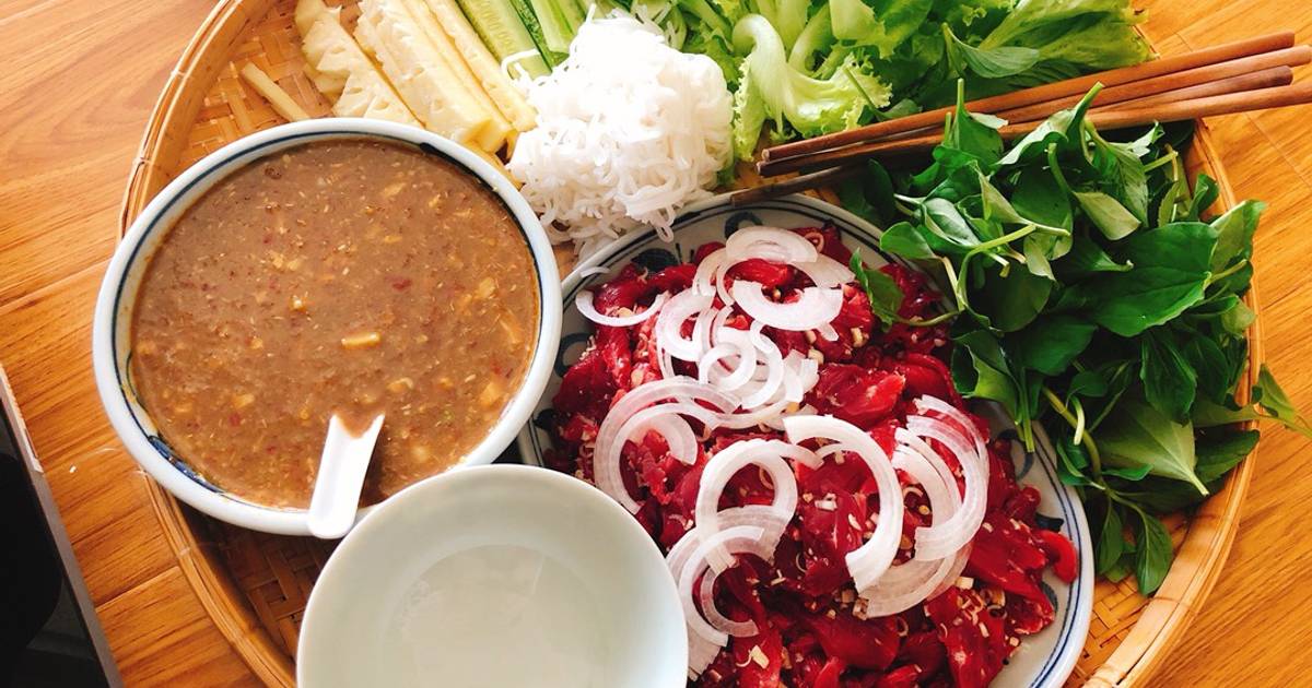 Bò nhúng dấm