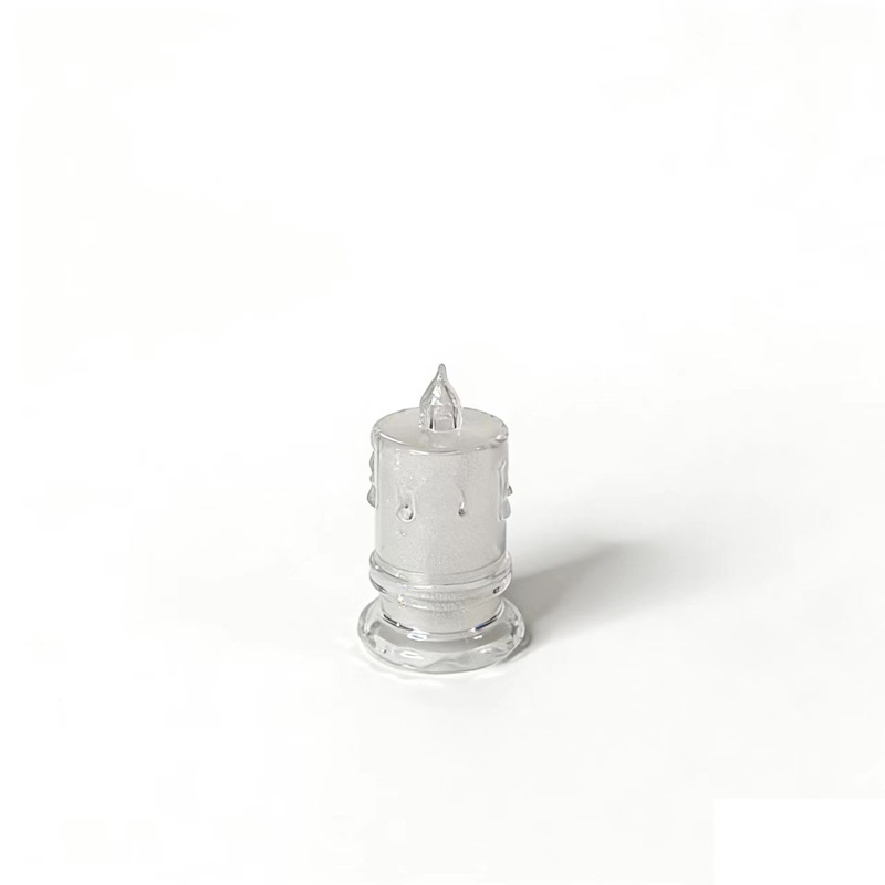 LED Crystal Candle with Star Sky Effect
