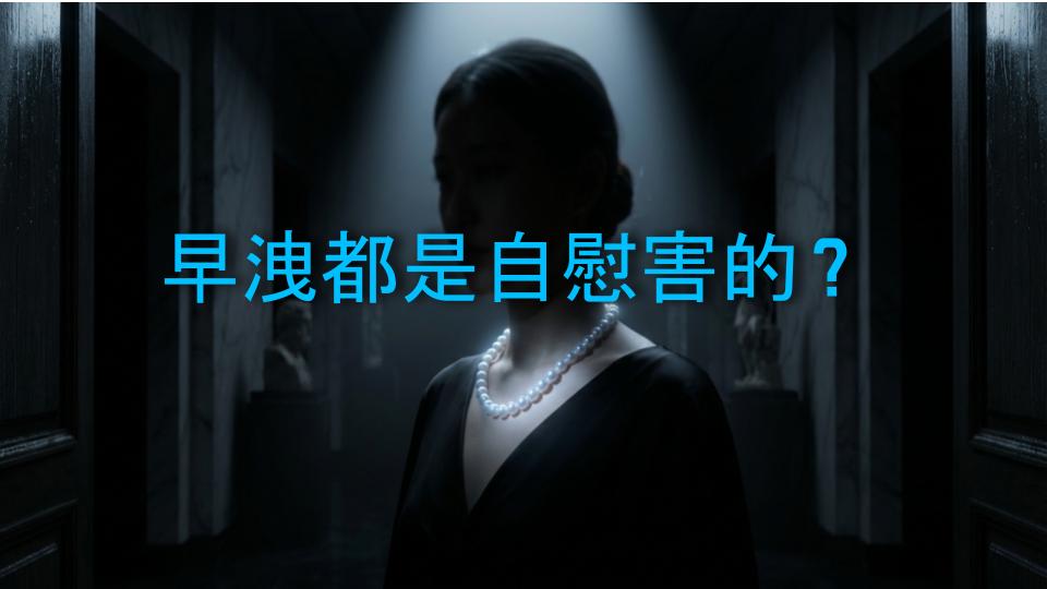 早洩都是自慰害的？
