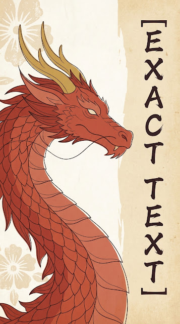 Detailed Illustration of Asian Dragon with Red Scales and Gold Horns - Free mobile Wallpaper