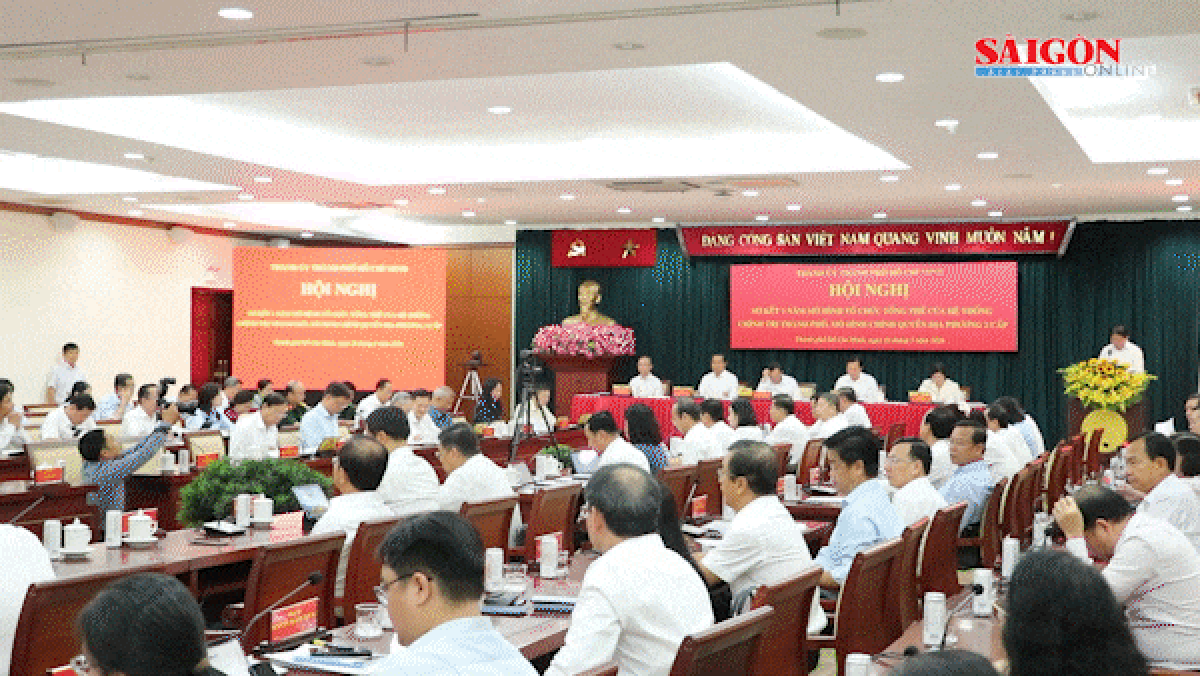Cán bộ TPHCM phải thay đổi cách nghĩ, cách làm để đáp ứng yêu cầu phát triển mới - Báo Sài Gòn Giải Phóng