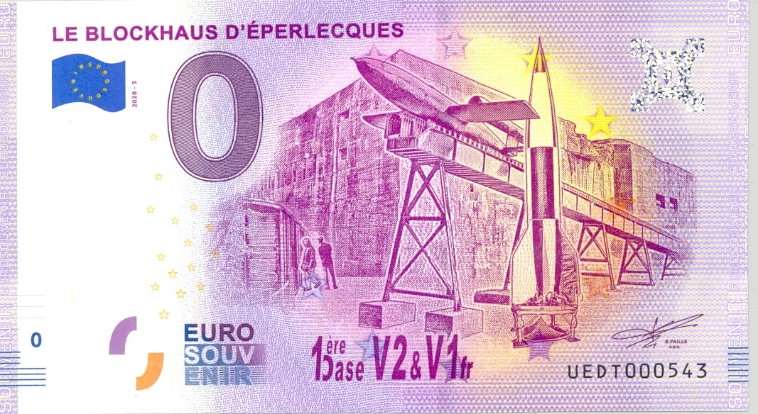 Billet 0€ LE BLOCKHAUS D'EPERLECQUES1ère base V2 & VI