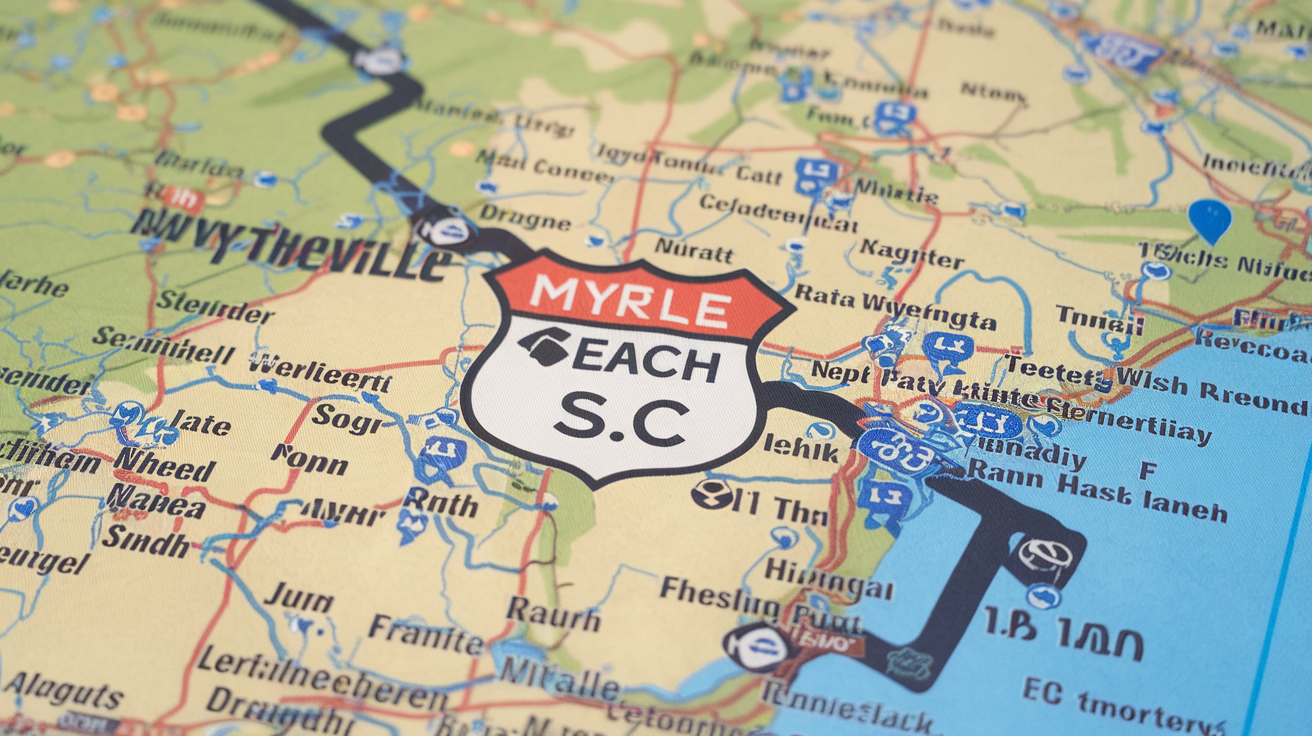 Distance and Travel Tips: Wytheville VA to Myrtle Beach SC