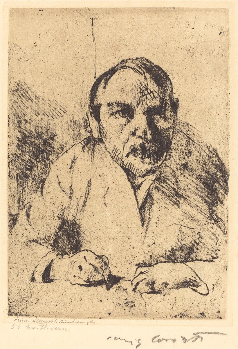 Self Portrait Selbstbildnis 1912