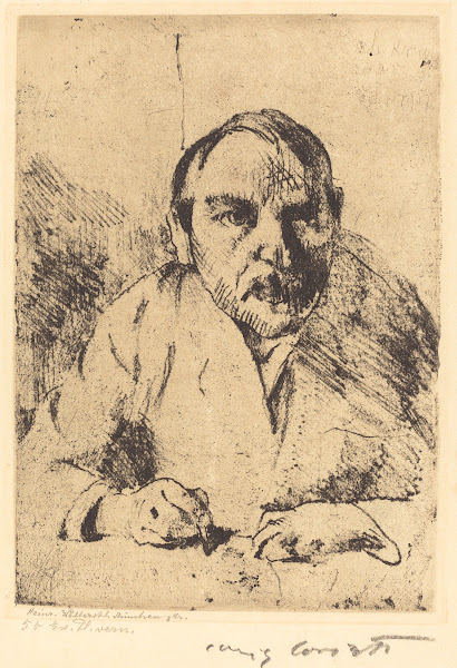 Self Portrait Selbstbildnis 1912
