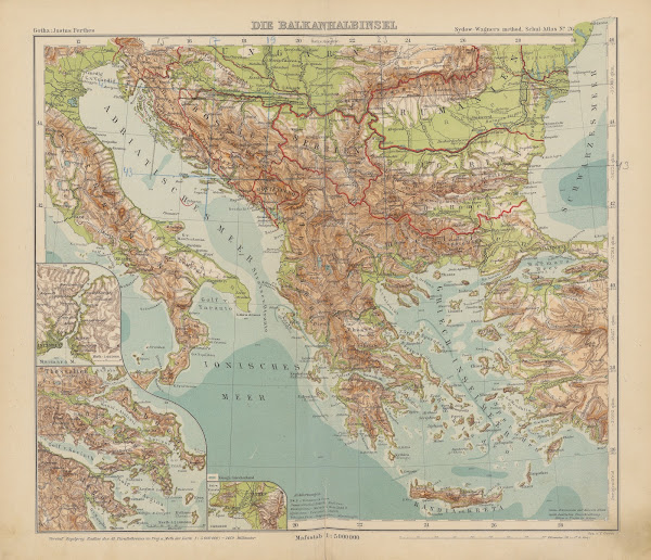 Die Balkanhalbinsel 1904
