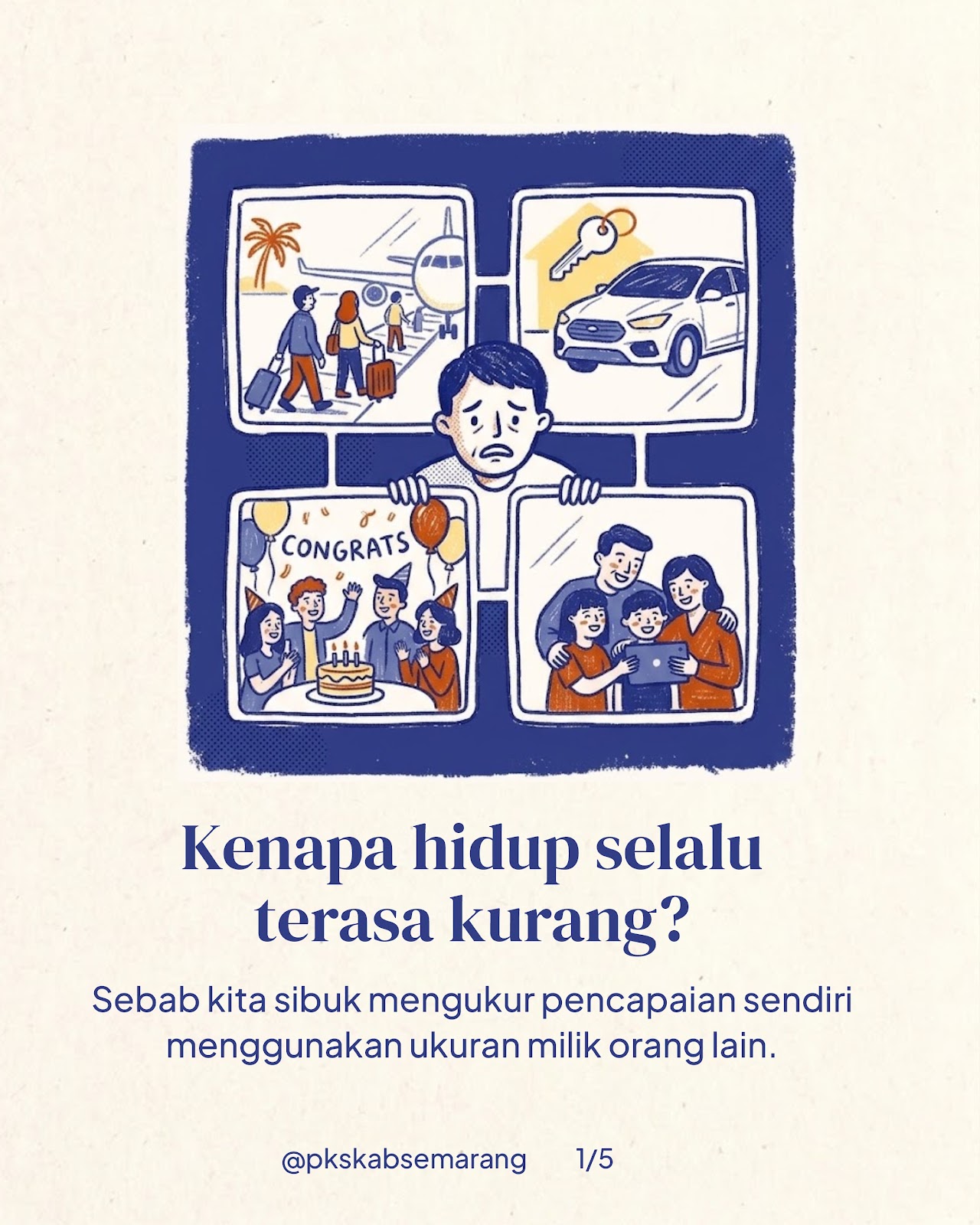 Kenapa Hidup Selalu Terasa Kurang?