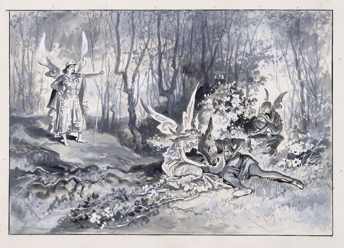 Welcome good Robin seest thou this sweet sight Midsummer nights dream III 1 1900