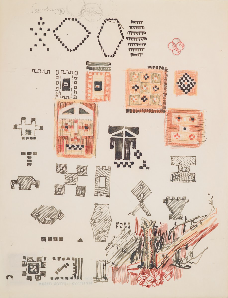 The Great Kalevala sketch 1925