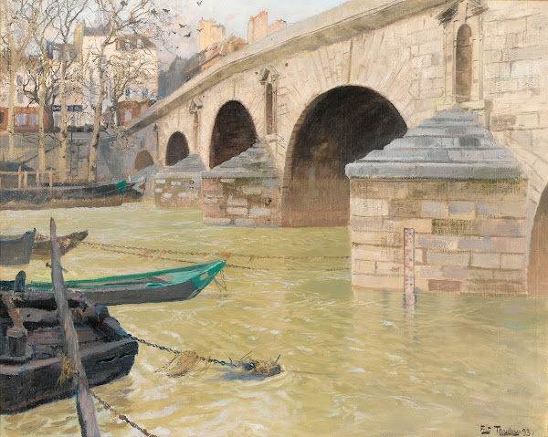The Pont Marie Paris 1893