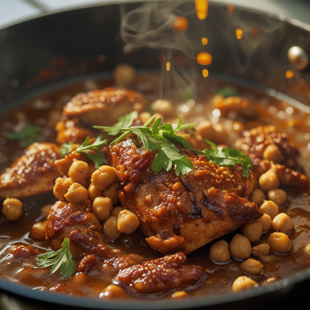 Final Smoky Paprika Chicken‑Chickpea Power Skillet