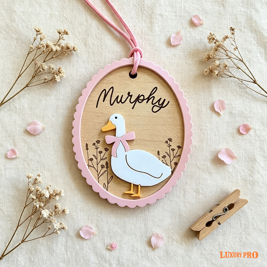 Double-layer Wooden Tag