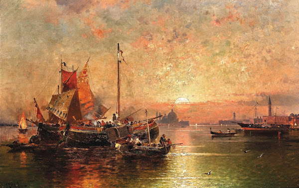 In the Venetian Lagoon