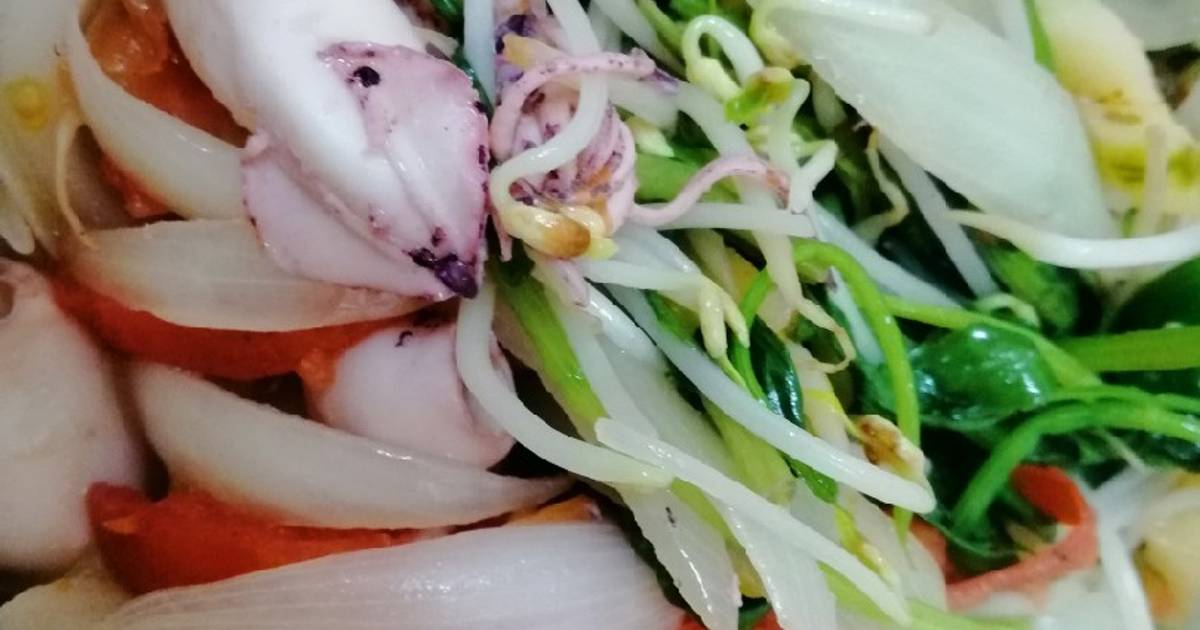 Mực xào chua ngọt