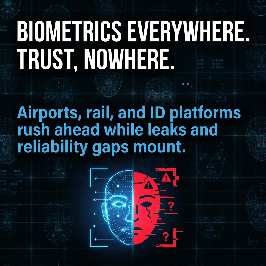 Biometrics Everywhere, Trust Nowhere: This Week's Face Scan Reality Check