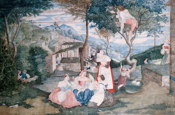 Italian country life circa 1820