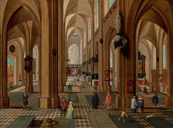 Interior of Antwerp Cathedral 1648