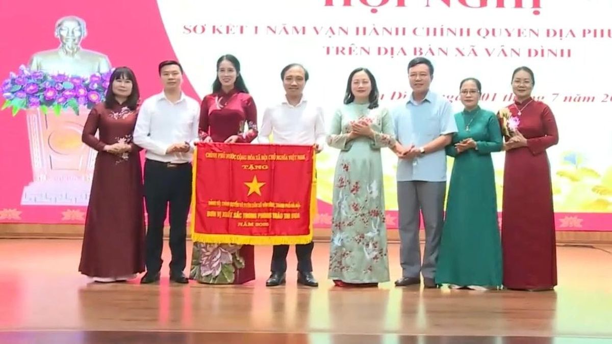 Xã Vân Đình vận hành thông suốt bộ máy chính quyền 2 cấp - Đài Phát thanh và truyền hình Hà Nội