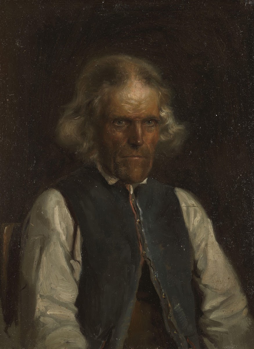 Portrait of a Farmer from Voss 1855