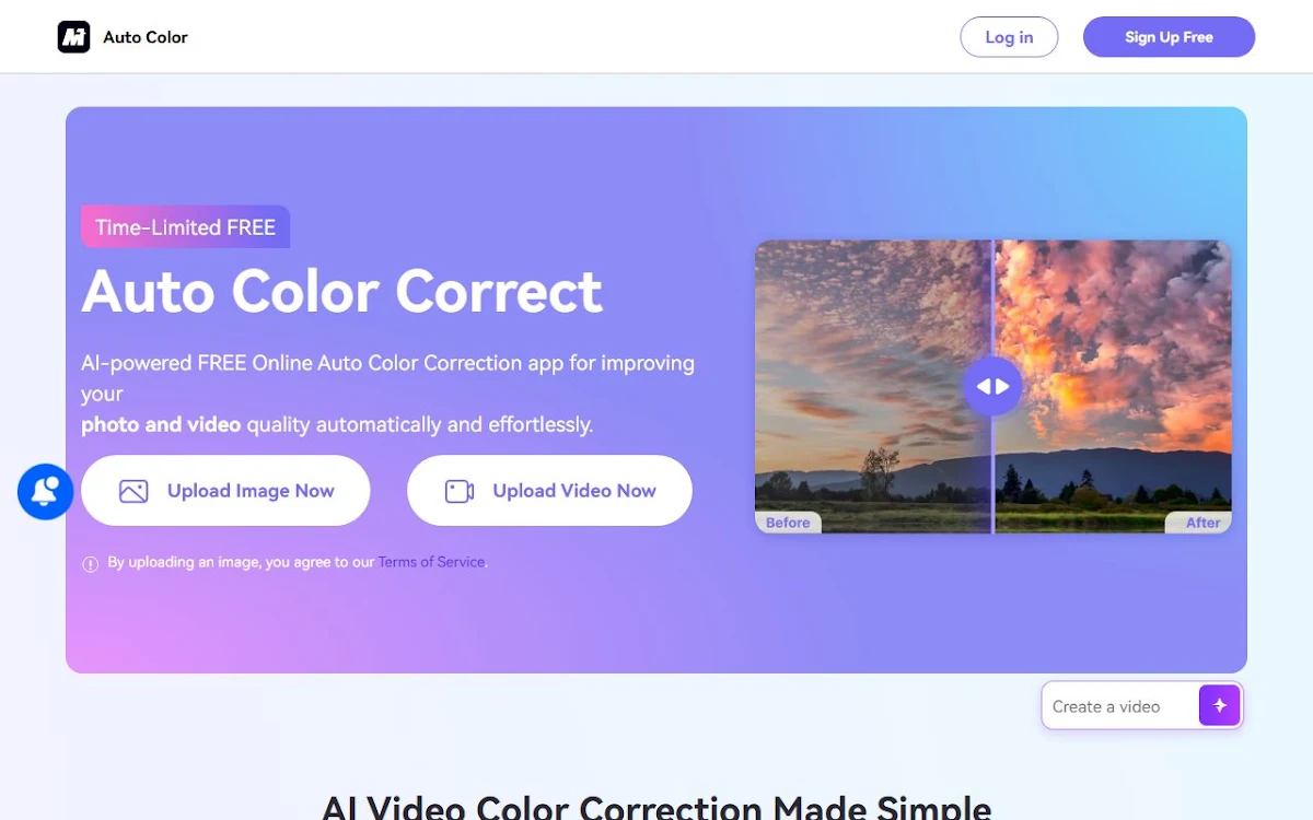 Captura de Photo Color Correction