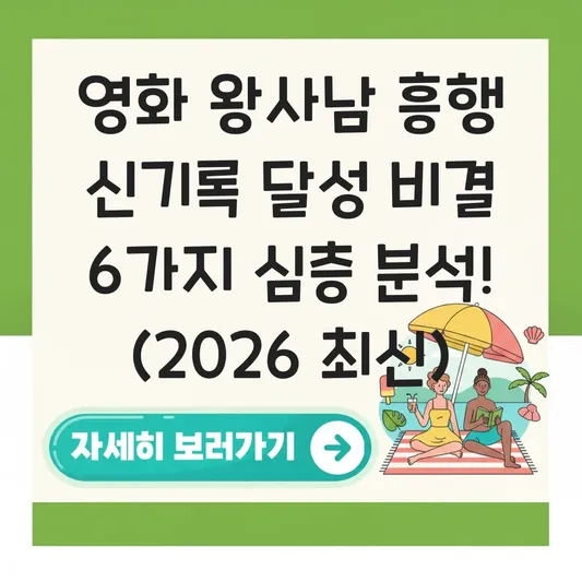 영화 왕사남 흥행 신기록 달성 비결
