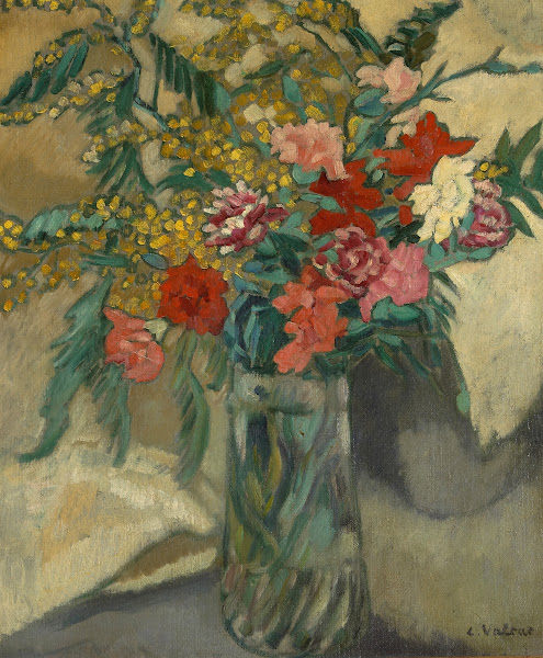 Fleurs dans un vase 1919
