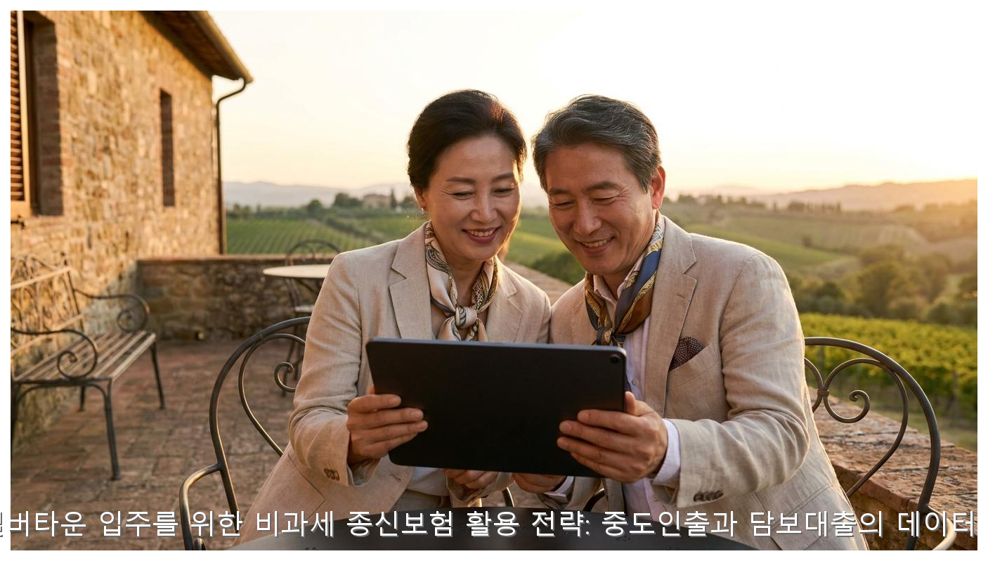 2026 실버타운 입주금 보험 활용 가이드 핵심 안내 및 분석 인포그래픽 (2)