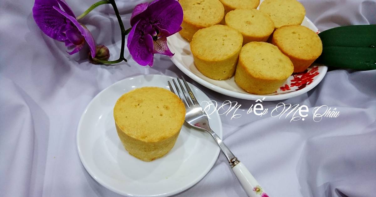 Cupcakes bơ mềm