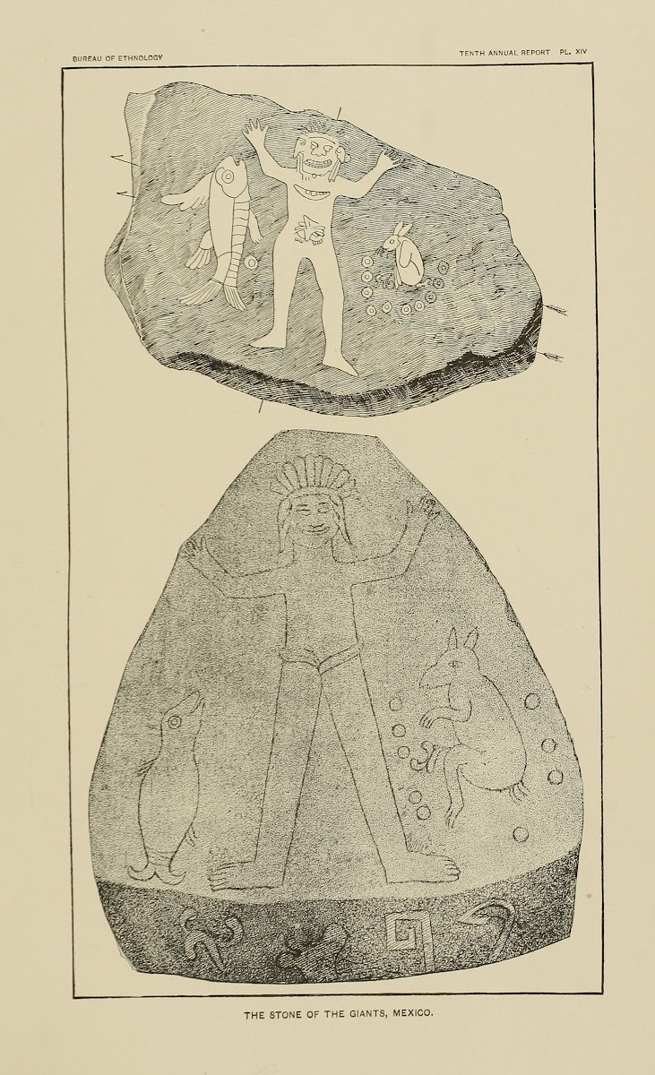 The Stone of the giants Mexico 1894