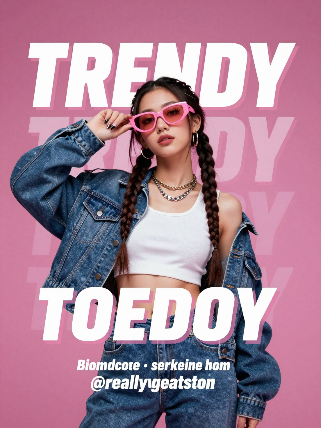 Póster de hip hop de moda para Instagram