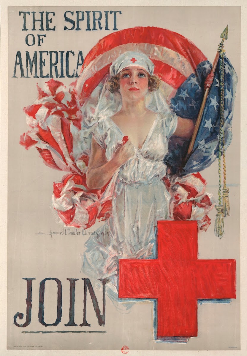 The Spirit Of America Join The American Red Cross 1919