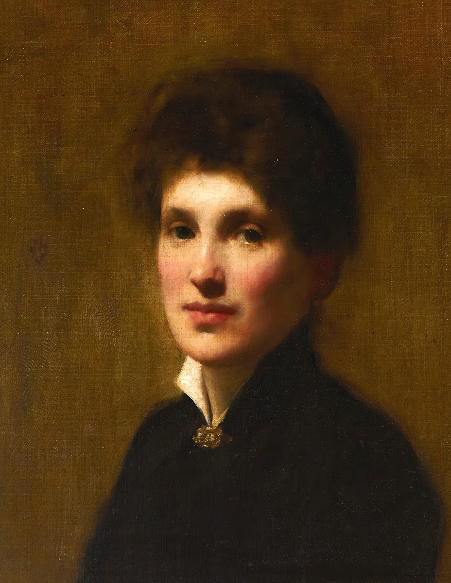 Portrait of Henrietta Lowy Solomon The Artists Sister