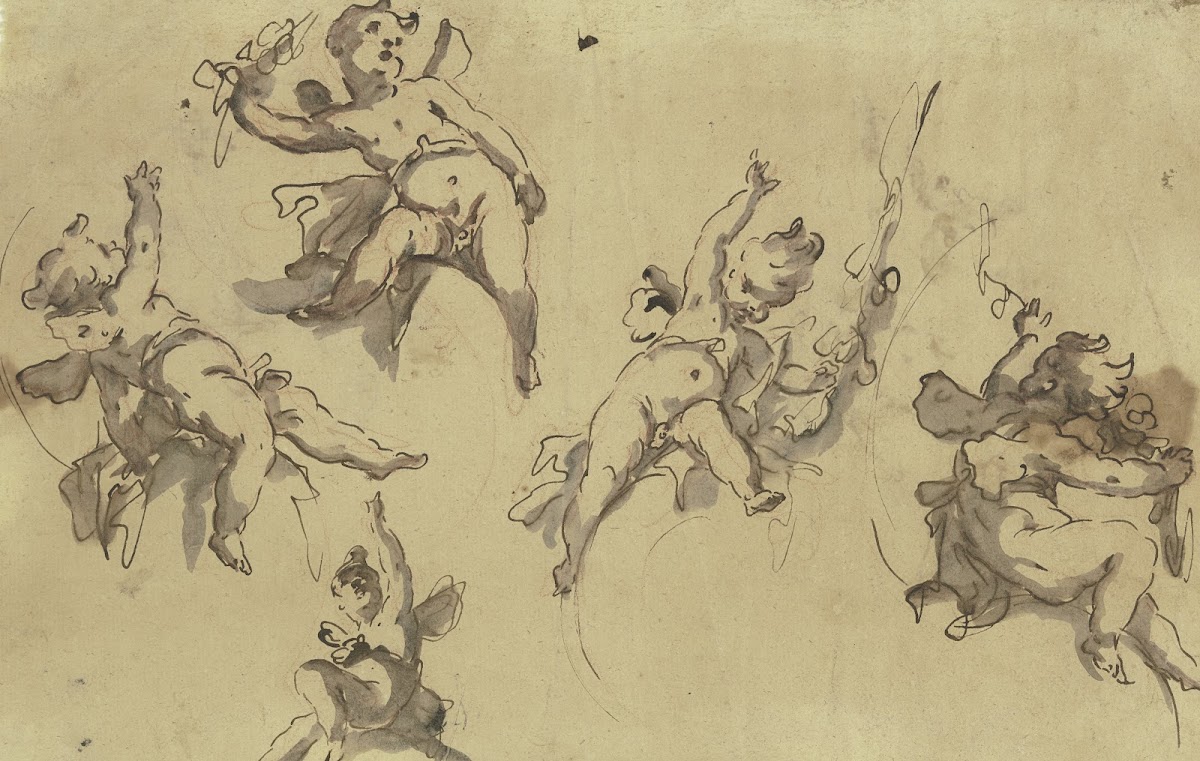 Playing cherubs