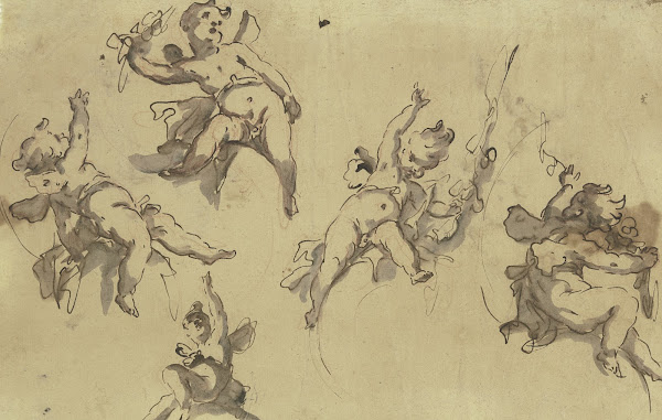 Playing cherubs