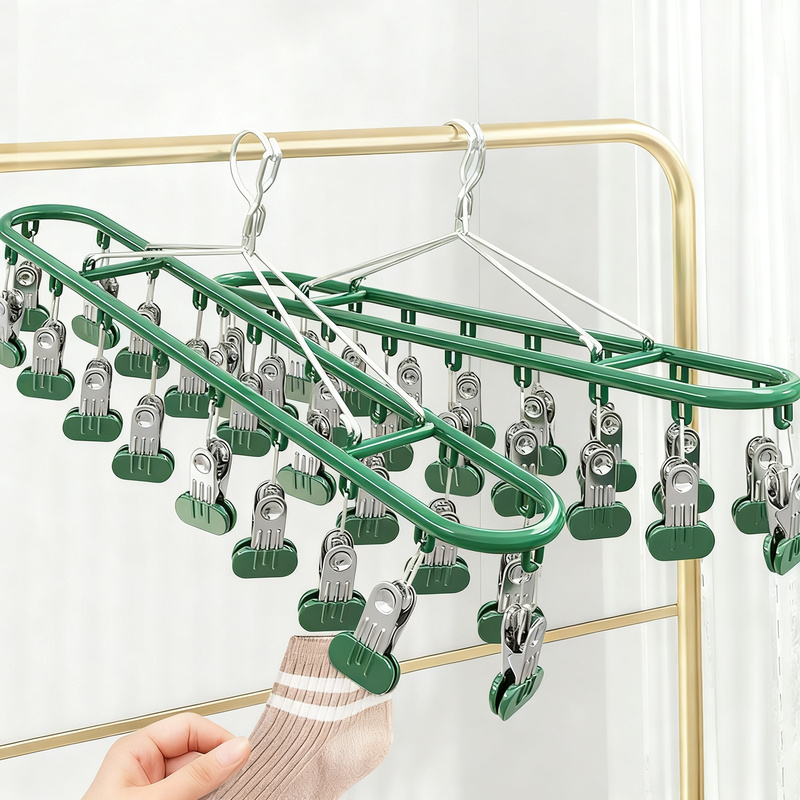 Steel clothespin stand, 18–20 clips