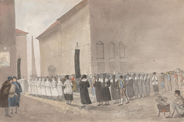 Funeral Procession at Rome 1818